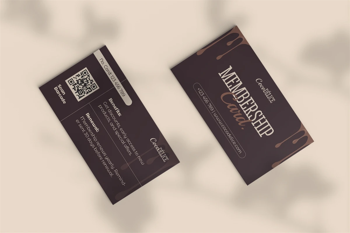 Chocolate Member Exclusive - Membership Card | Designful Market