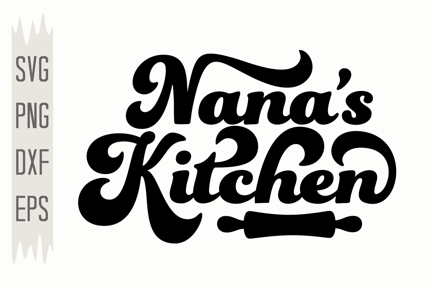 Nana's Kitchen Sign Svg, Grandma Svg, Cooking Mom Svg