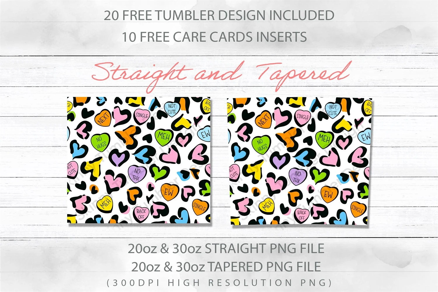 Tumbler Care Cards – That Glitter Supplier