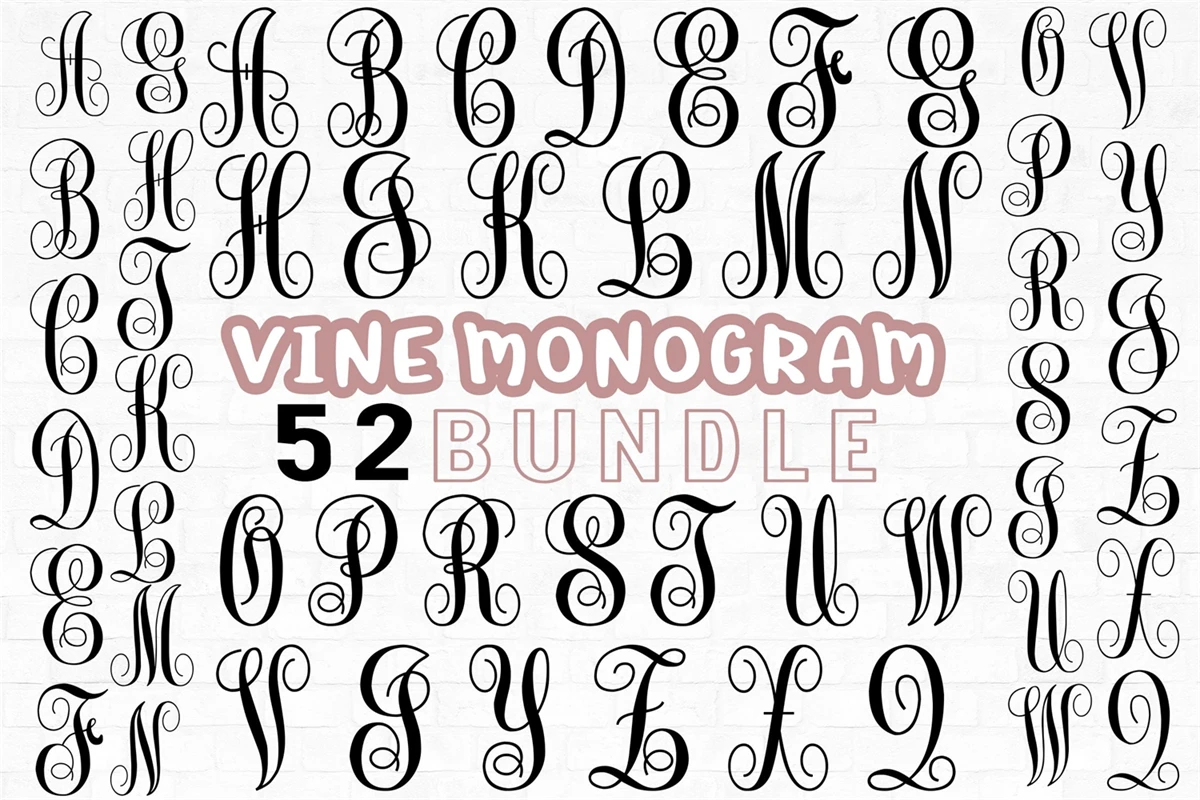 Interlocking Monogram Fonts Free Download